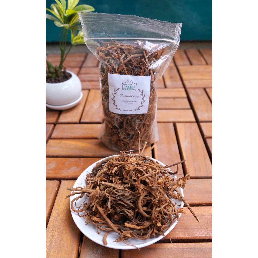 

Akar Purwoceng Kering Premium ( Organik ) - 100 gram