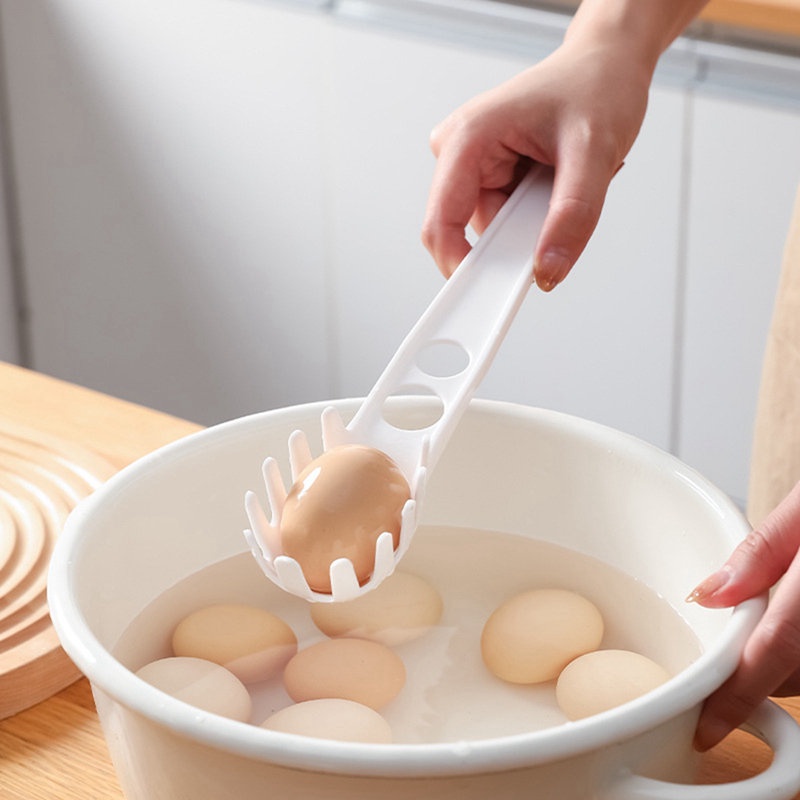 Sendok Saringan Pemisah Kuning Telur Pasta Spaghetti Dengan Gagang Panjang Multifungsi Bahan Plastik Untuk Dapur