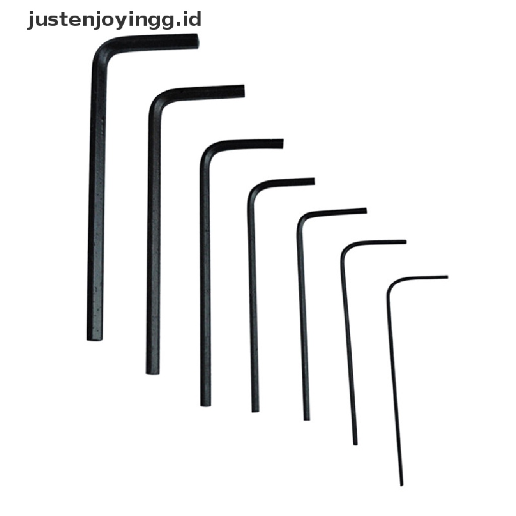 7pcs / lot Obeng Hex Allenjoyingg.Id / lot Mini Heksagonal 0.7mm - 3mm