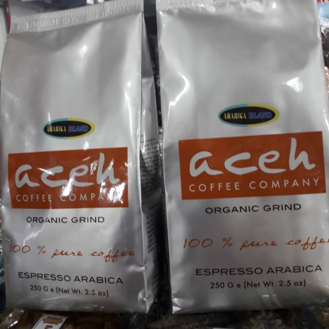 

Kopi aceh espresso Arabika gayo (coffe company) 250 gr PALING MURAH