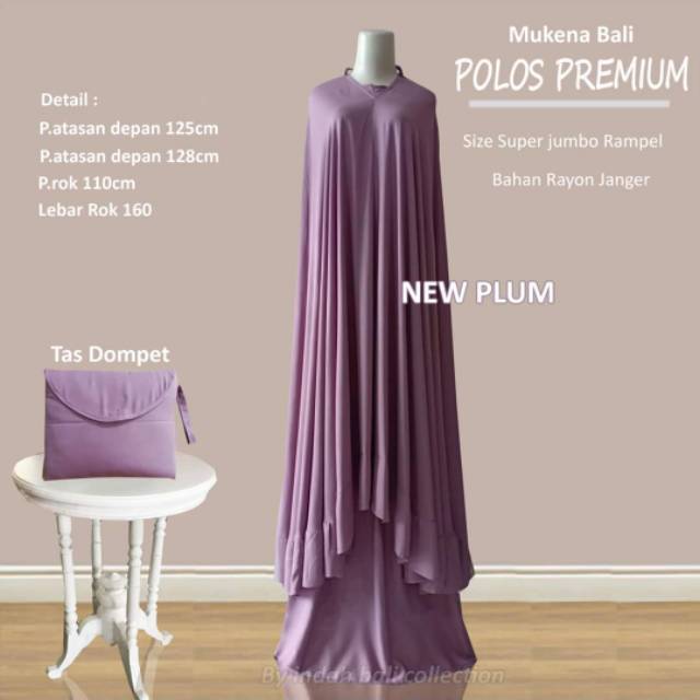 Mukena Polos Superjumbo | Grosir Mukena Bali | Mukena Bali Polos | Jual Mukena Polos | Mukena Bali