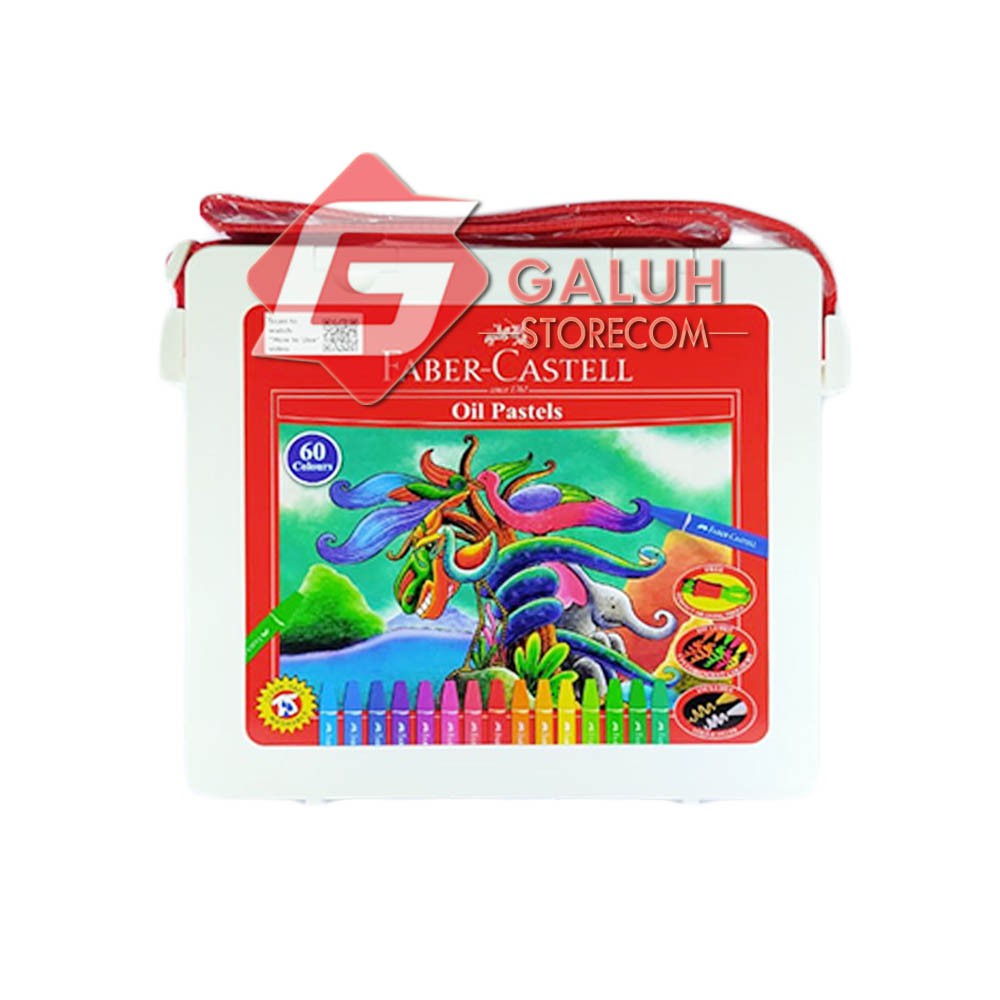 

Faber Castell Crayon Oil Pastel 60 Warna