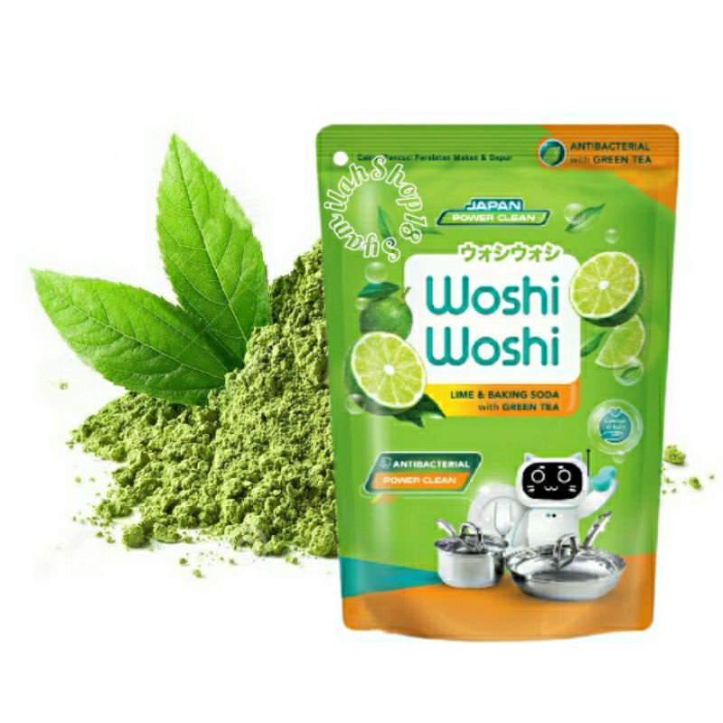 Woshi Woshi Diswash 390ml - Sabun Cuci Piring