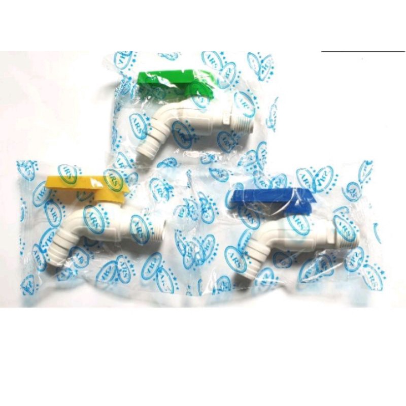 Kran PVC / Plastik 1/2 inch Merk ARS / Keran Air Plastik