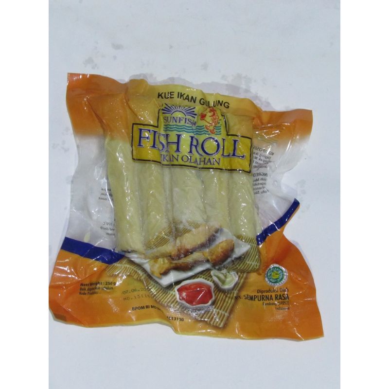 

Sunfish Fish Roll (Roll Ikan) 250Gram