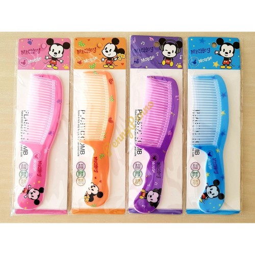 RGAKSESORIS Sisir rambut BIASA / Sisir Rambut ANAK korea motif karakter lucu MICKEY MOUSE-2