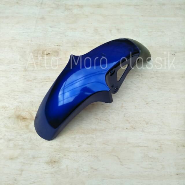 spakbor depan Rx king biru