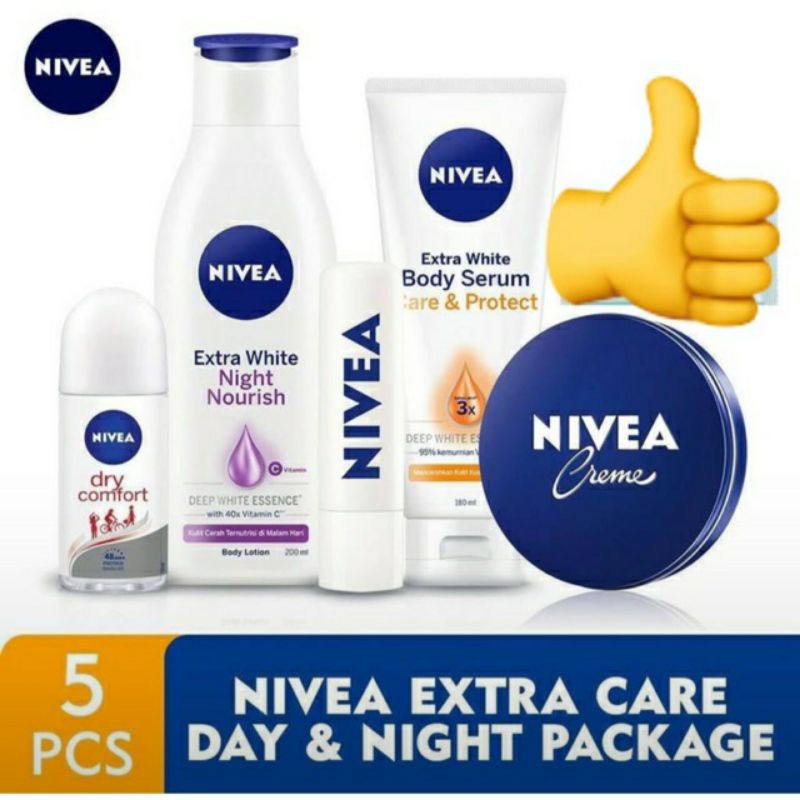 paket hemat cepe nivea isi 5 cocok untuk kado ulang tahun pacar/hadiah temen