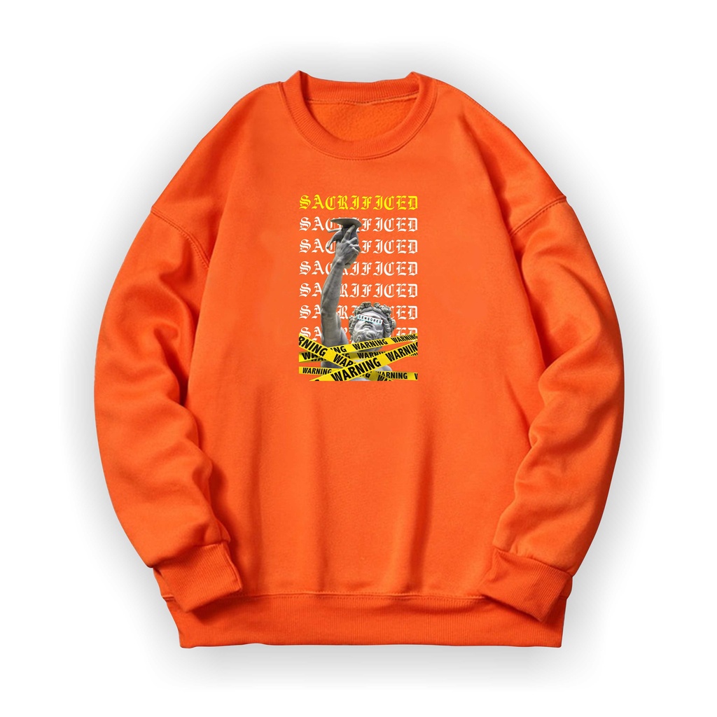 Sarfcifed Warning Basic Sweater II Sarfcifed Warning Sweater Crewneck Sz M - XL ( Pria &amp; Wanita )