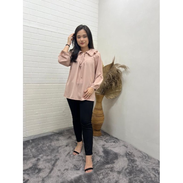BAJU ATASAN WANITA JUMBO BLOUSE WANITA JUMBO/ATASAN WANITA JUMBO/ATASAN WANITA BIGSIZE/BAJU JUMBO/AT