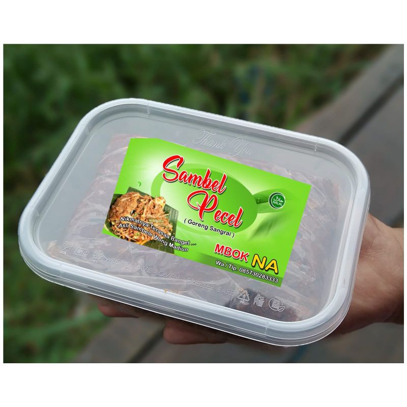 

SAMBEL PECEL MADIUN (digoreng sangrai) ga berminyak
