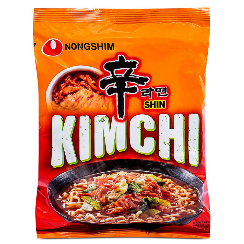 [HALAL] NongShim Shin Kimchi Ramyun 120gr KOREA Nong Shim Kimci Noodle Soup