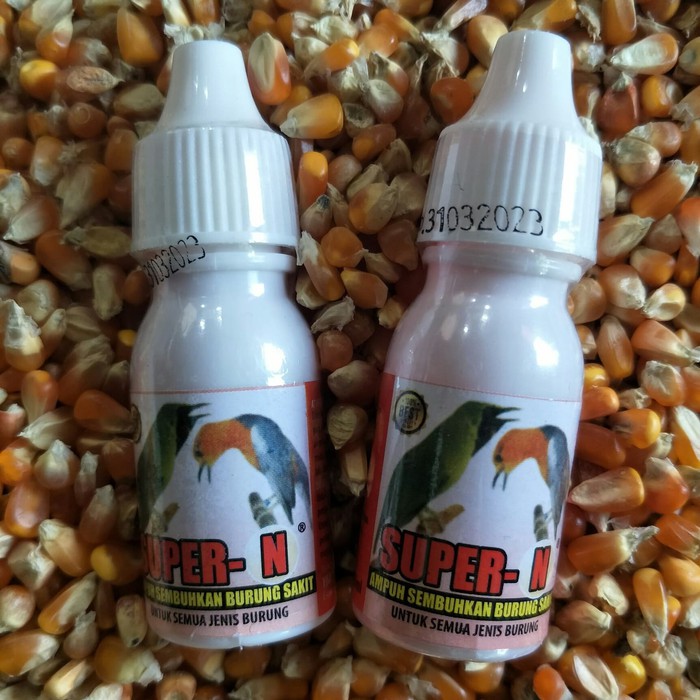 super n/super n vitamin burung/super n untuk burung sakit/super N