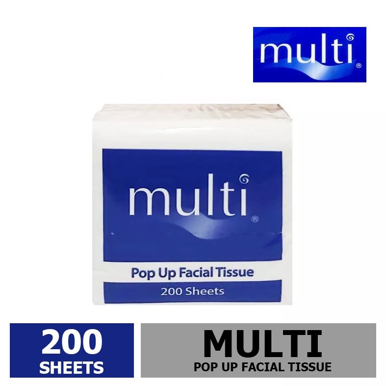 Tissue Tisu Multi Tisu Murah Multi Pop Up 200 sheet 2 ply Tisu Wajah