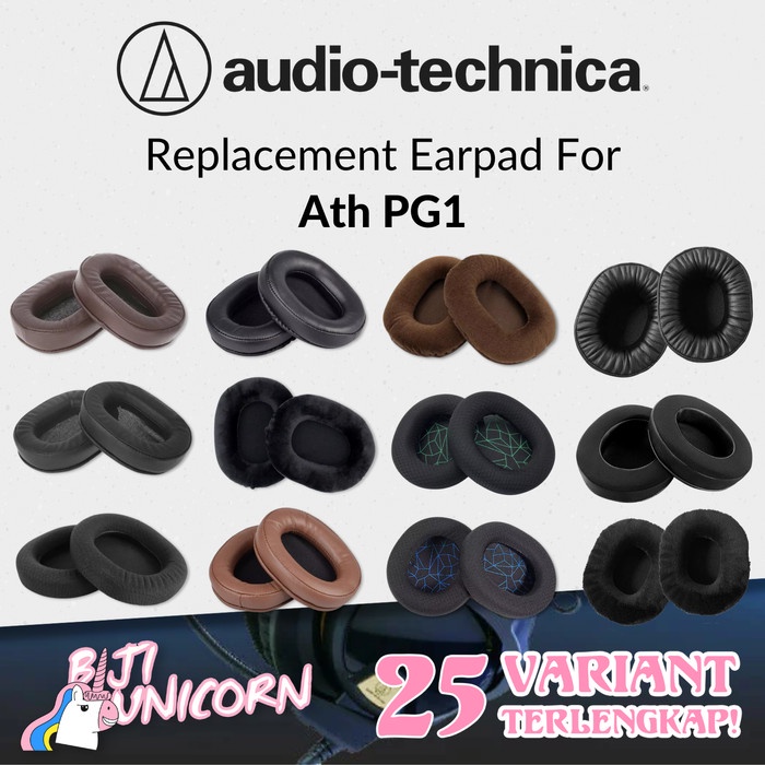 Earcup Earpad Ear Cushion Audio Technica ATH-PG1 ATH PG1 Busa Pad Foam