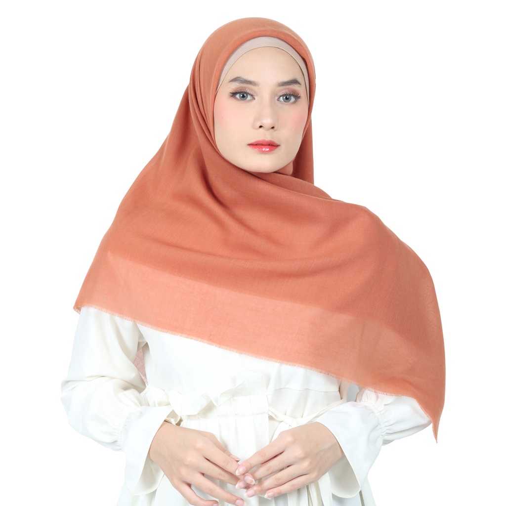 Ansania - Saudia Rawis Hijab Kerudung Segi Empat Polos Seri Warna - Jilbab Saudia Rawis Hijab ( Keru
