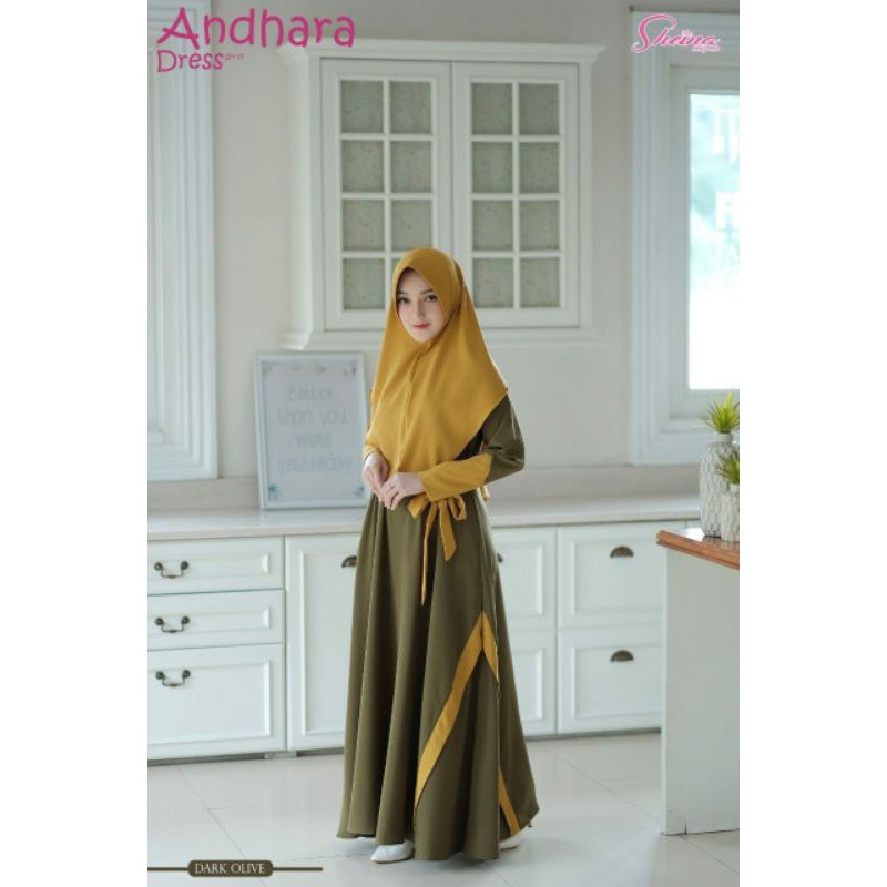 Gamis ANDHARA Dress Set by SHEINA HIJAB