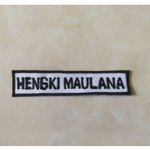 

Papan nama security/satpam