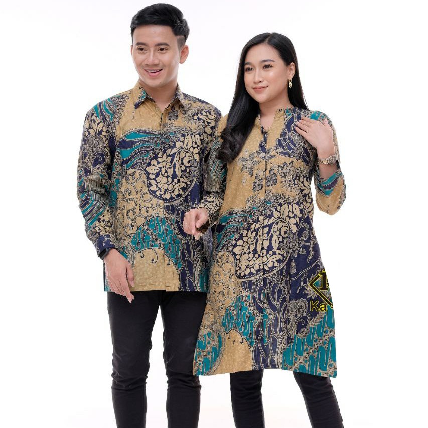 Maura Couple - Sania Ruffle Batik Couple Ori Ndoro Jowi DNT Garansi Termurah Shopee - Adelia Classic