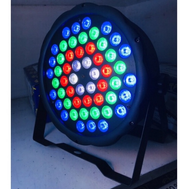 Emico Lampu PAR 54 LED Panggung RGB Warna Warni