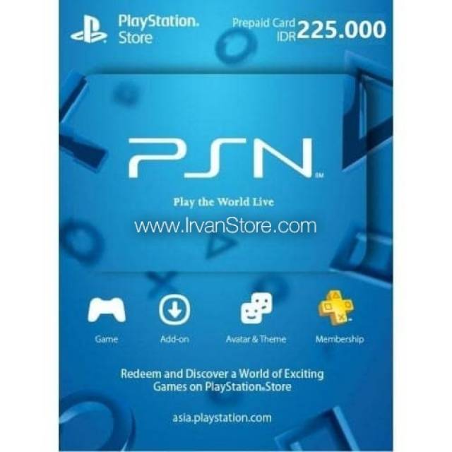 voucher psn ps4