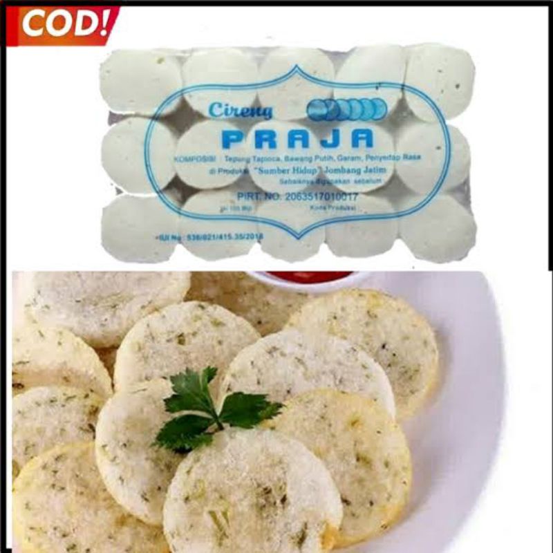 

Cireng Praja 725gram Rasa Mantap Harga Hemat