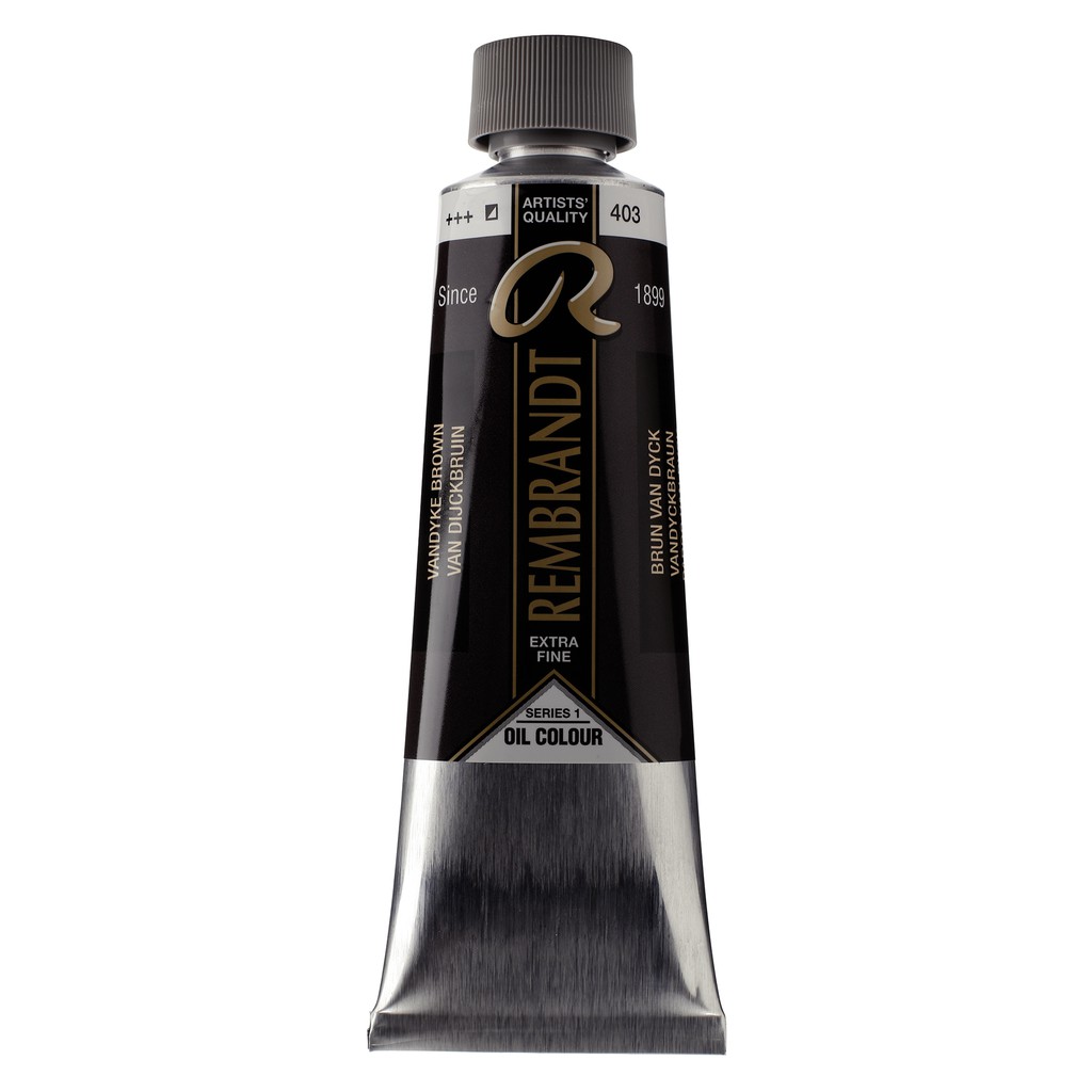 

Rembrandt Oil Colour Tube 150ml Brown Series