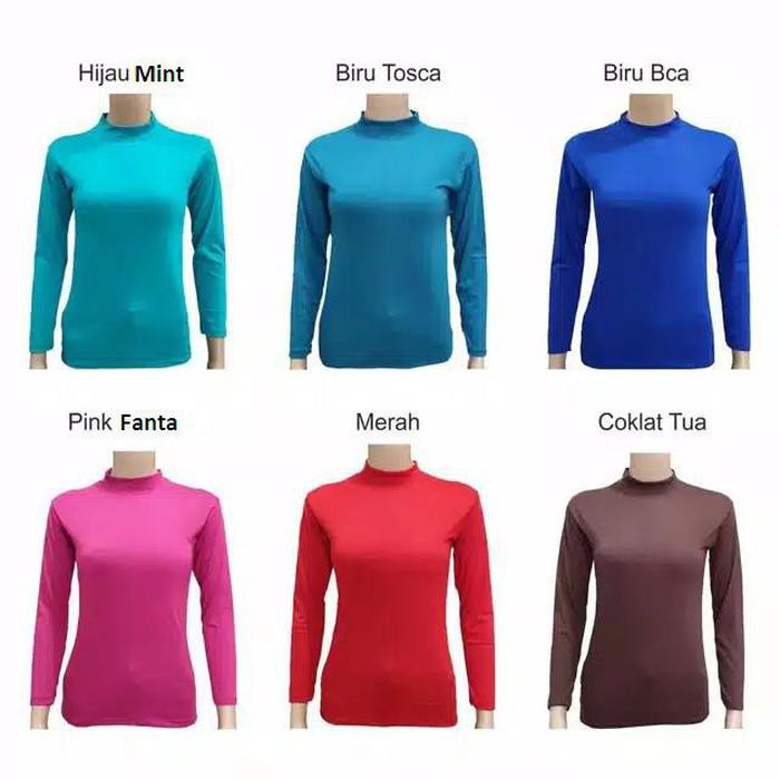 BAJU MANSET LENGAN PANJANG SPANDEK ATASAN WANITA SPANDEK