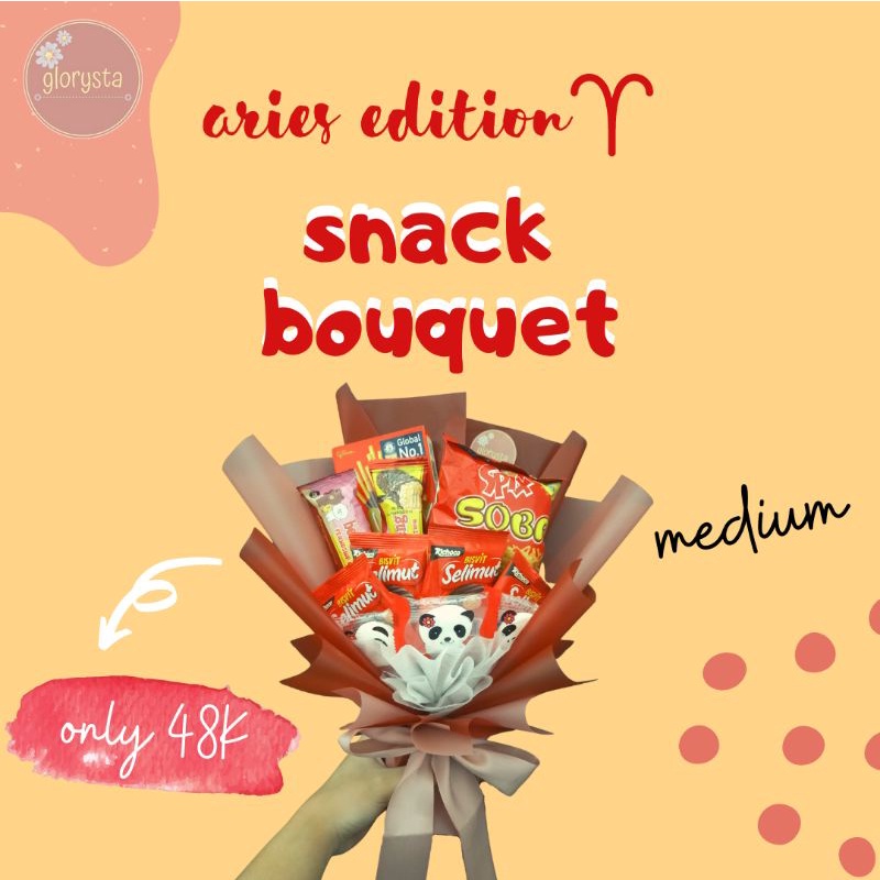 

snack bouquet edisi zodiak medium