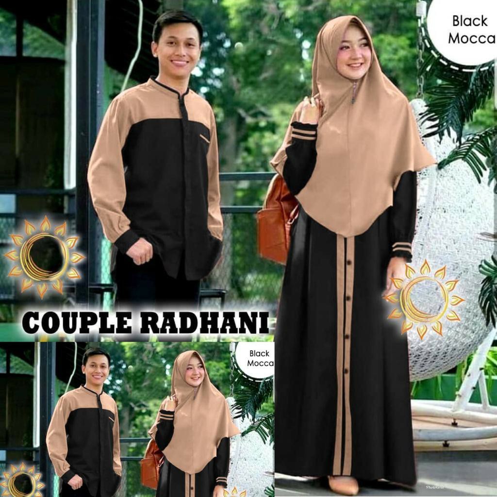 Kareem Radhani couple set hijab muslim Sarimbit suami istri gamis couple pasangan suami istri