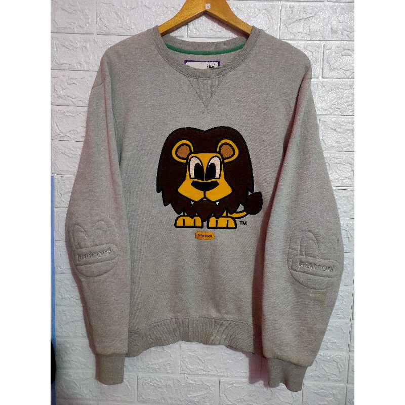 sweater crewneck pancoat singa lion RARE second original