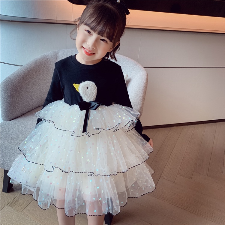 CHUBBI 111 Dress Anak Perempuan Tutu Confeti Duck