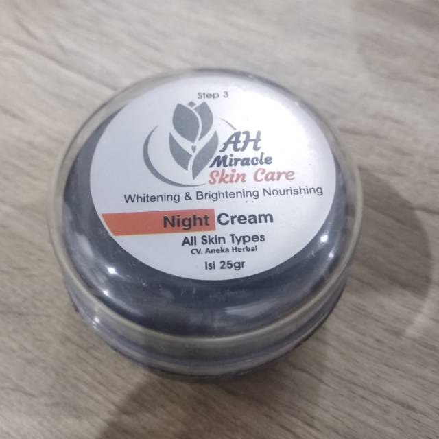 Night Cream AH Miracle Skin Care