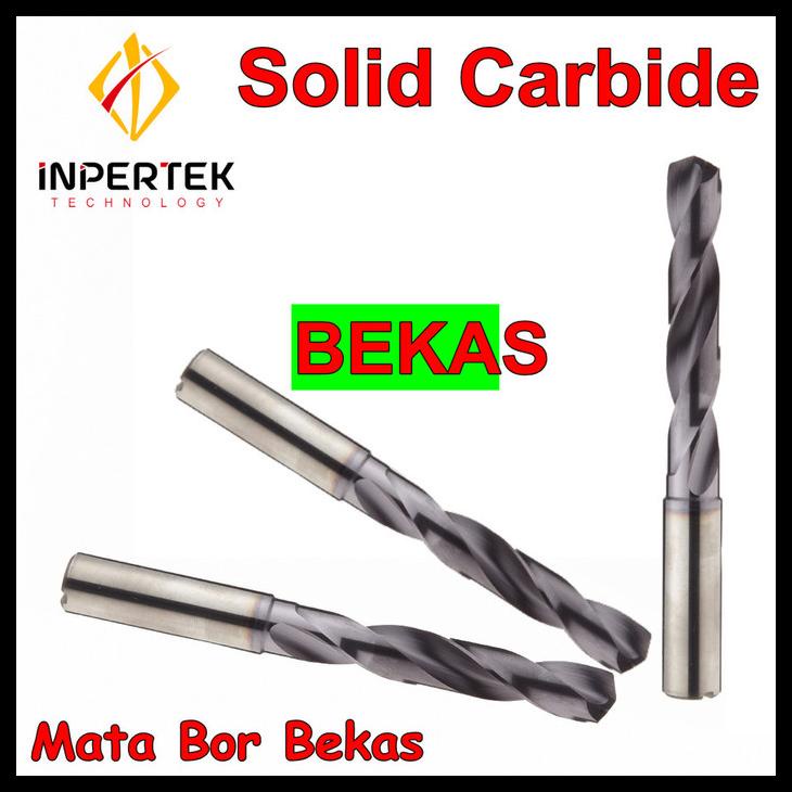 Drill Carbide D10 X 80 Bor Carbide Bekas | Diameter 9,98 Carbide Drill Kode 1279