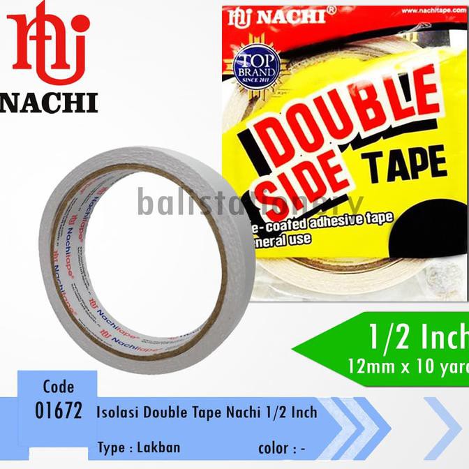 

Best Seller] Isolasi Double Tape Nachi 1/2 Inch