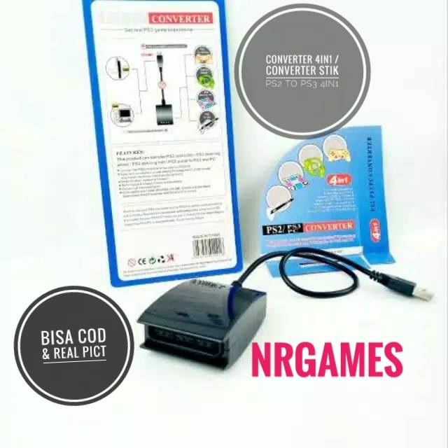 CONVERTER 4IN1 / CONVENTER 4 IN 1 PS2 TO PS3