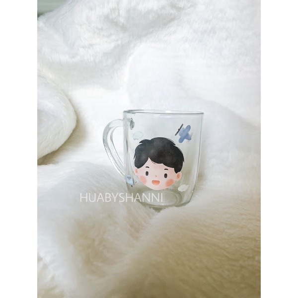 Custom Coffee Glass / Gelas Kopi Custom / Cangkir Custom Kaca / Gelas Kaca Kopi