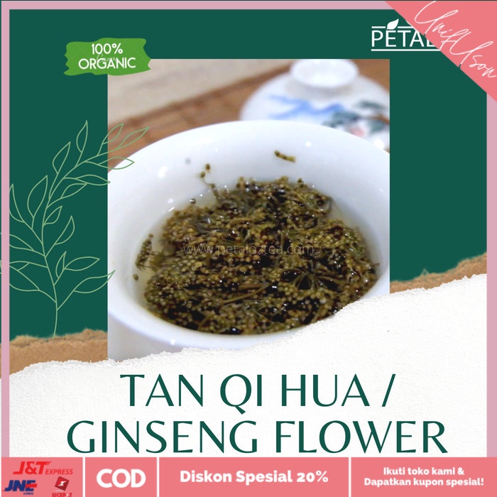 

⭐COD⭐ Noto Ginseng Flower Tea PETALOZ - Tian Qi Hua - Teh Bunga Ginseng