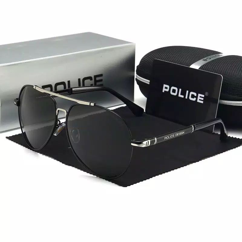 Kacamata Polarized Pria Anti UV400 Aviator Outdoor 758
