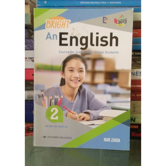 Bright An English SMP kelas 8 VIII penerbit Erlangga
