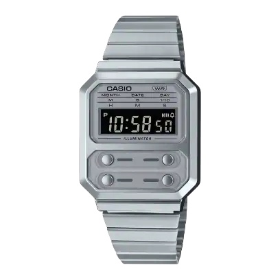 CASIO A100WE-1A A 100WE 1A A-100WE ORIGINAL GARANSI RESMI