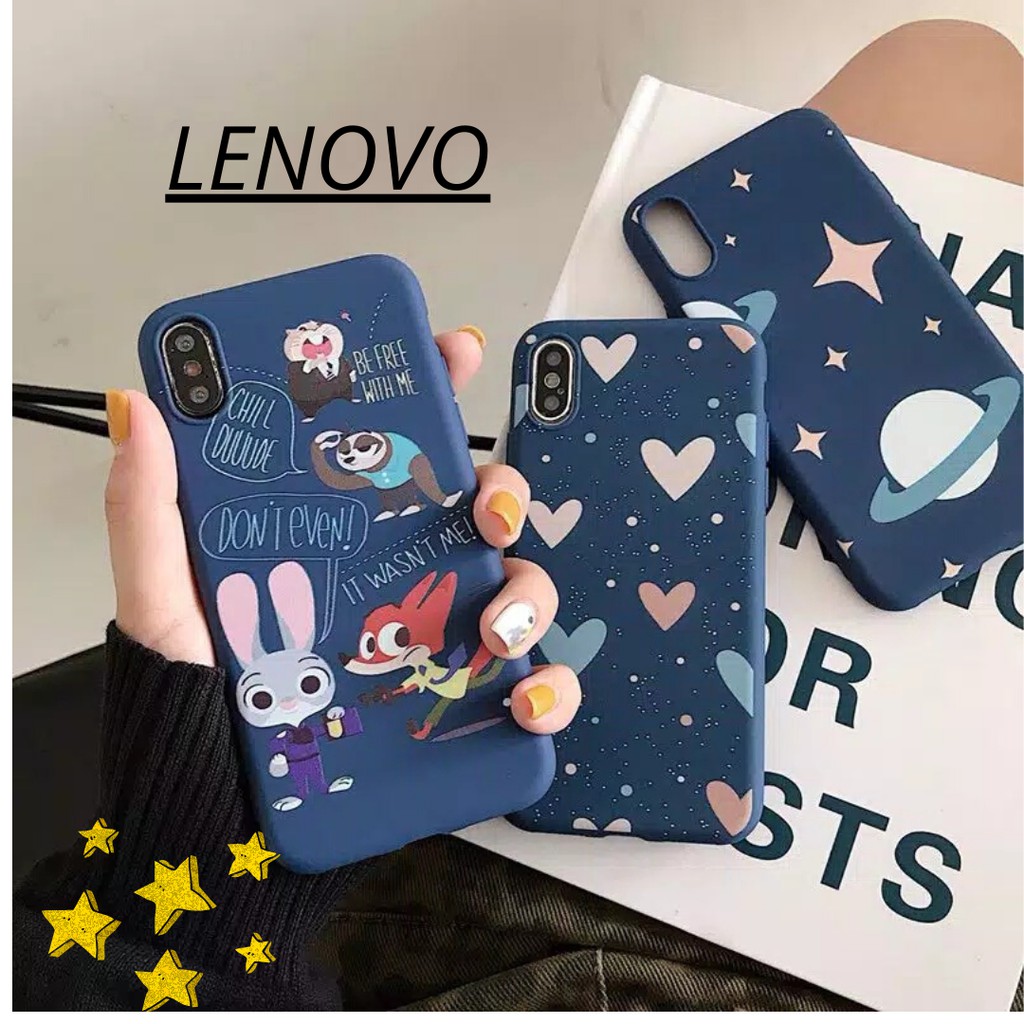 Casing HP ZOOTOPIA STARRY SKY LENOVO A1000 A2010 A6000 A6600 A7000 A7700 Softcase Warna Biru