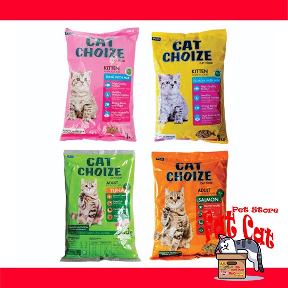 Cat choize Makanan Kucing kering CAT CHOIZE Adult dan Kitten