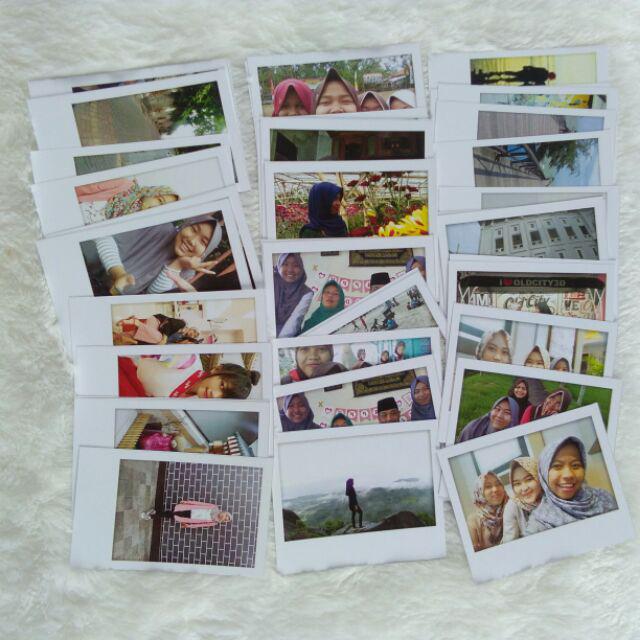 Craftpedia Cetak Polaroid 3 Bentuk (potrait, Square, Landscape)