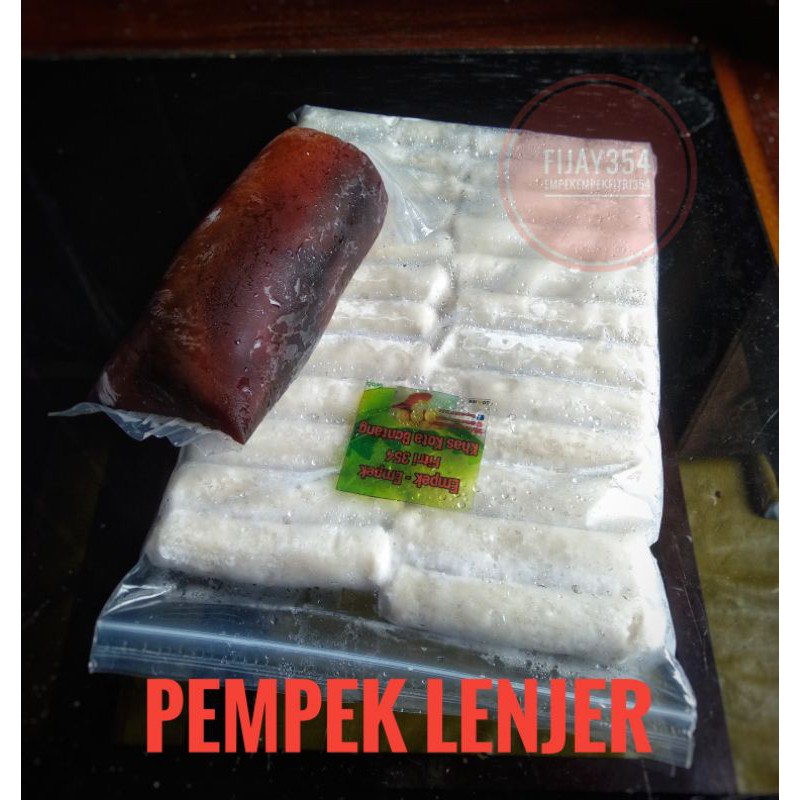 Pempek Lenjer / Empek empek Lenjer fitri354 khas kota Bontang