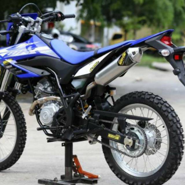 Knalpot WR 155 Norifumi Tintium / knalpot Norifumi titanium PNP untuk Yamaha WR 155