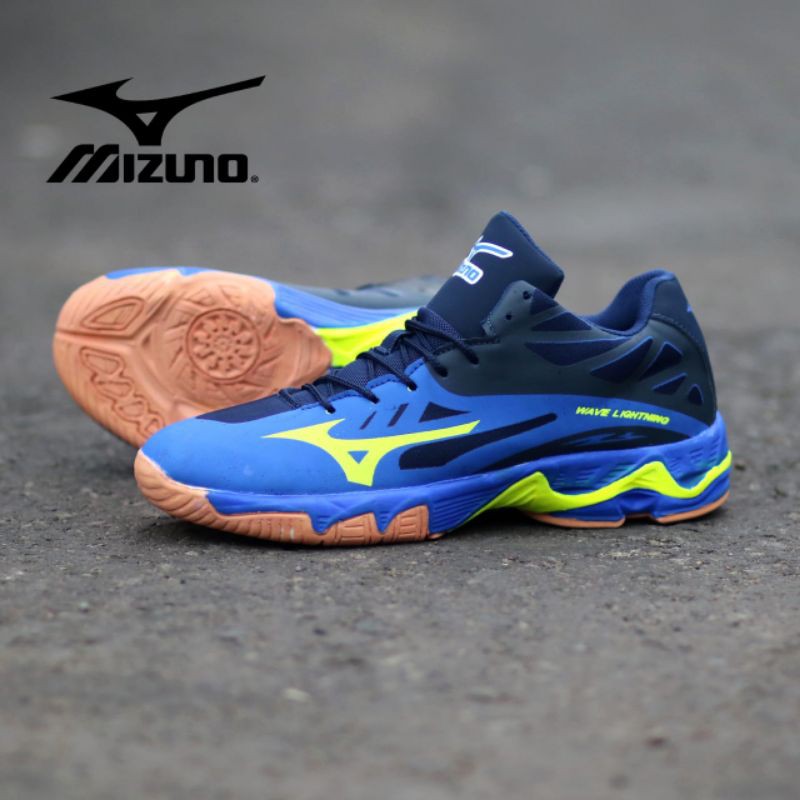 Sepatu Sport Pria Terbaru Mizuno Wife Lighthing Volley Ball Olahraga Outdoor
