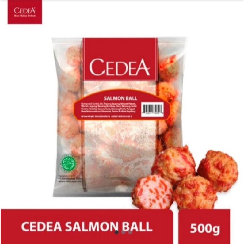 cedea premium salmon ball 200 gr dan 500gr