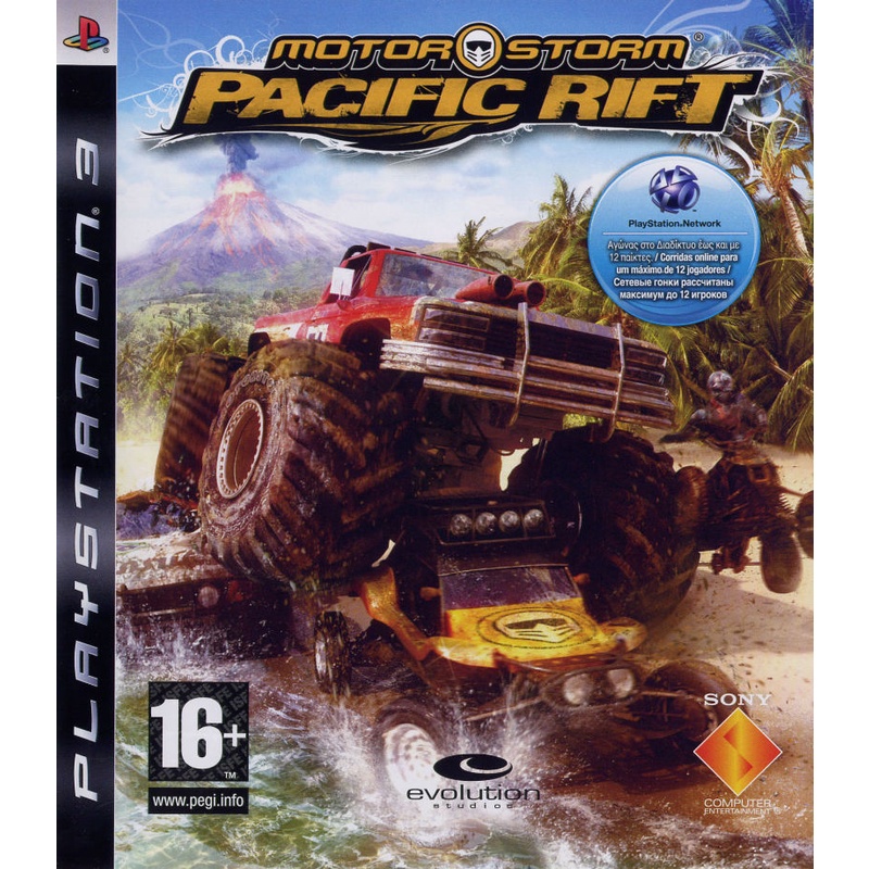 DVD Kaset Game PS3 PKG Multiman HEN Motorstorm Pacific Rift