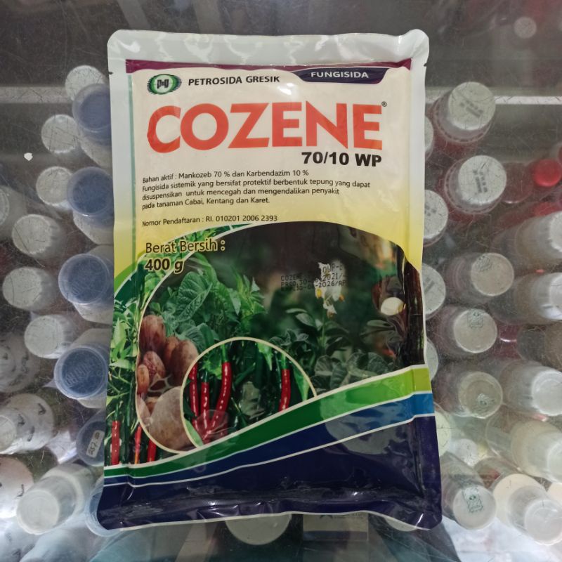 FUNGISIDA COZENE 70/10 WP 400 GRAM PENGENDALI ANTRAKNOSA